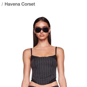 I. Am. Gia Havena Corset top Size SM
